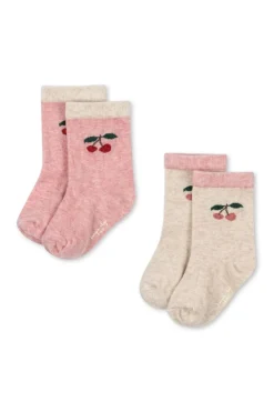 2 Pack Cherry Socks Ks104167