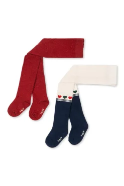 2 Pack Lurex Tights Ks104171