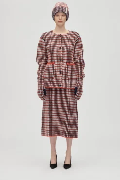 2425 Plaited Chunky Rib, Chunky Rib Mittenssg-aw25-a043-2425