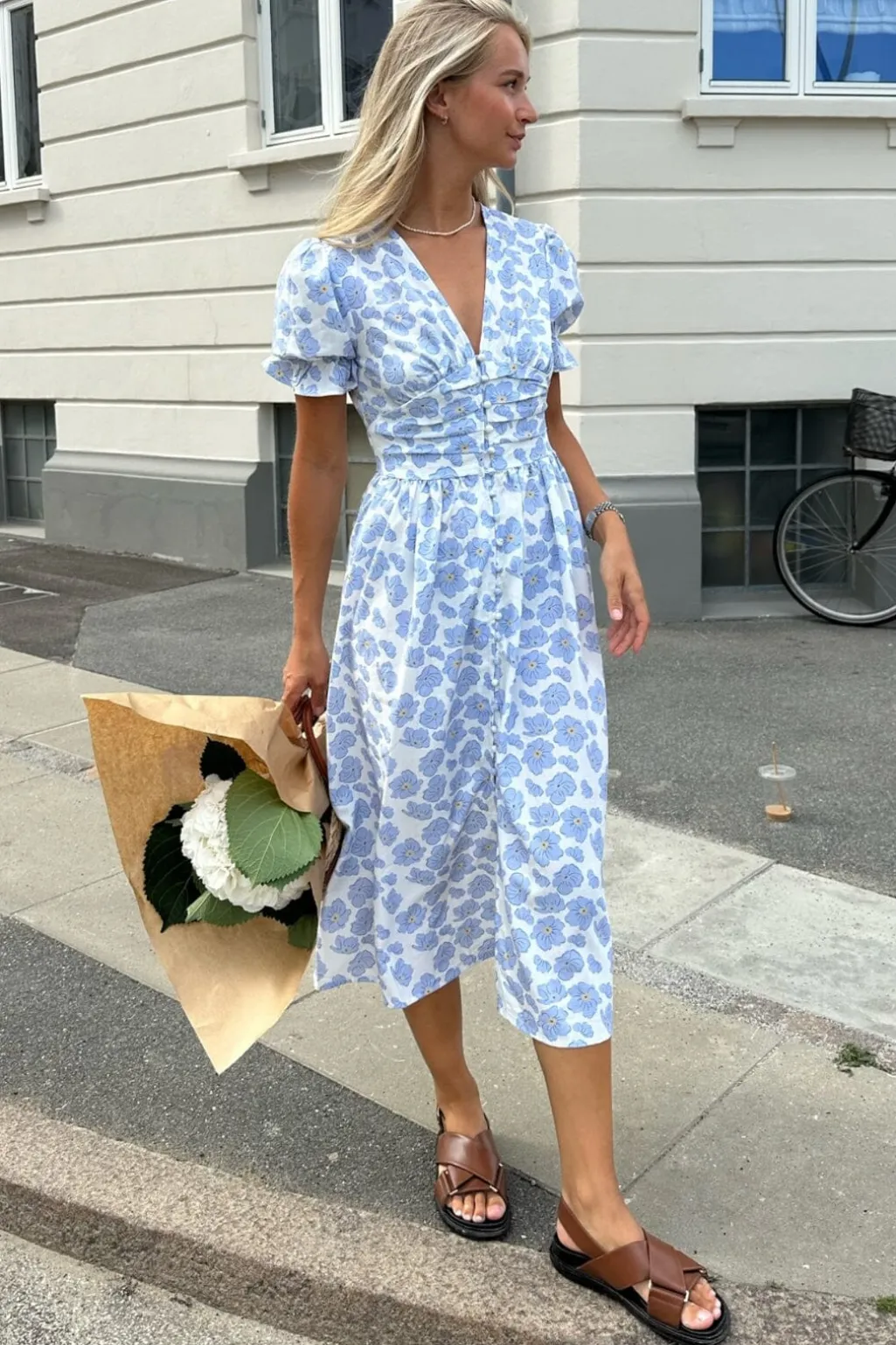 Adelic Long Ss Dress