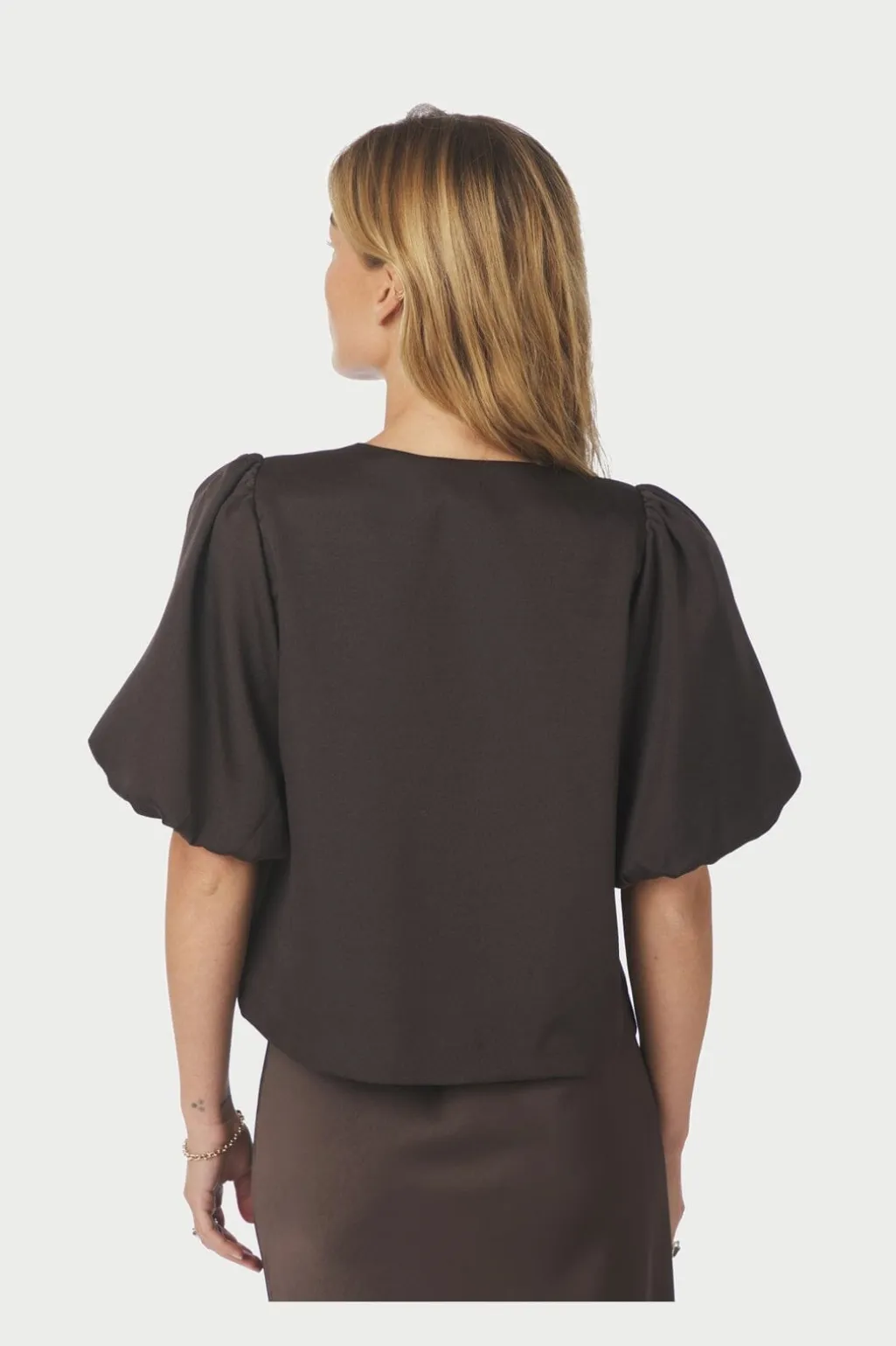 Aisa Dull Satin Blouse 164658