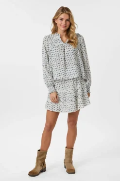 Alett Dot Flower Skirt 165350