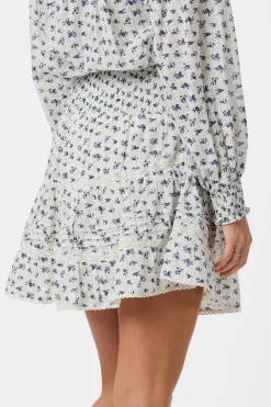 Alett Dot Flower Skirt 165350