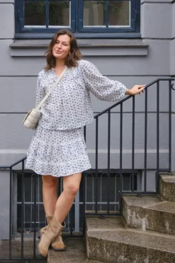 Alett Dot Flower Skirt 165350