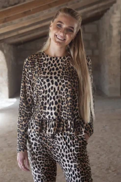 Alma Ls Frill T-Shirt