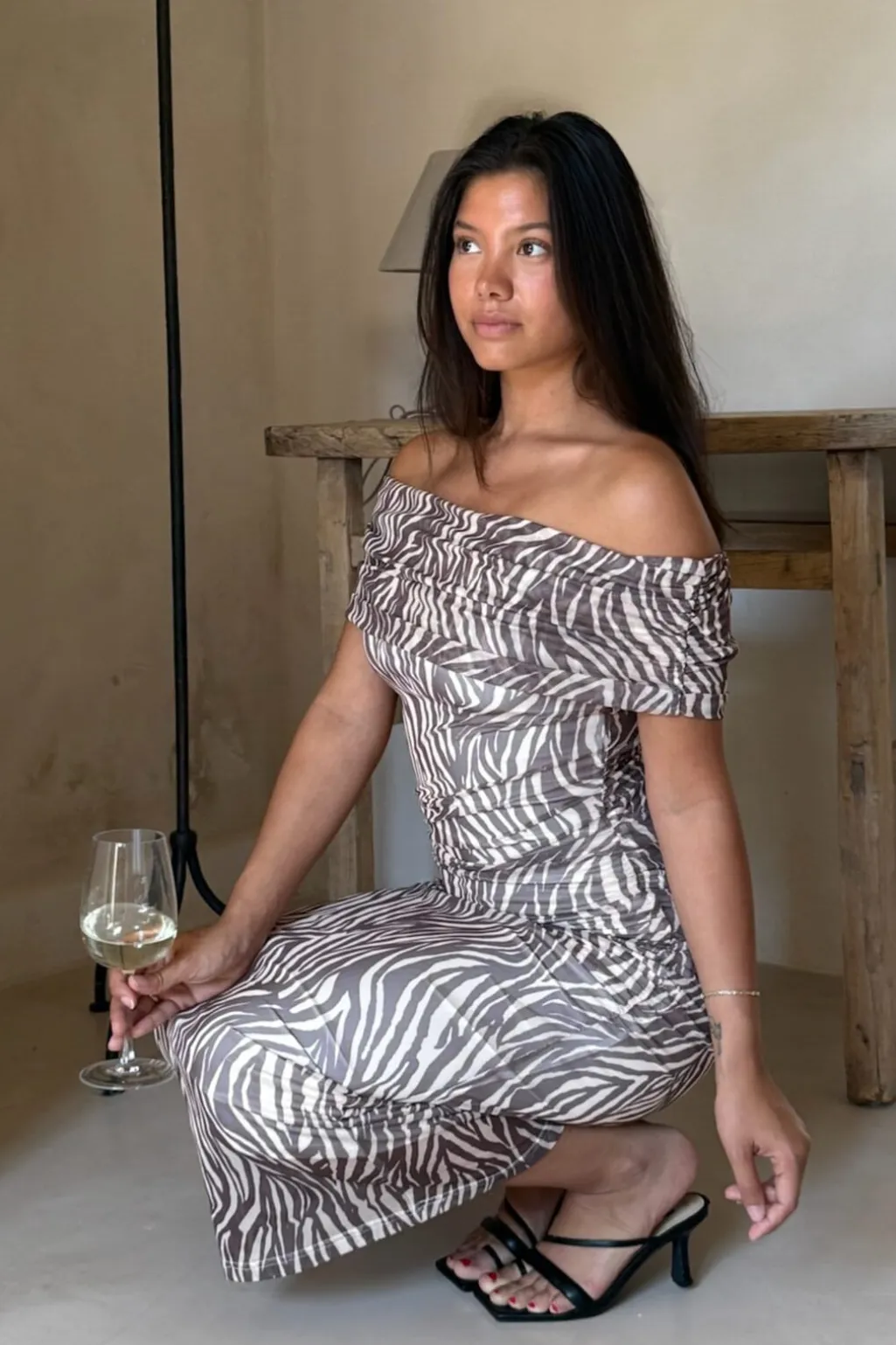 Amiraic Mesh Dress A23964