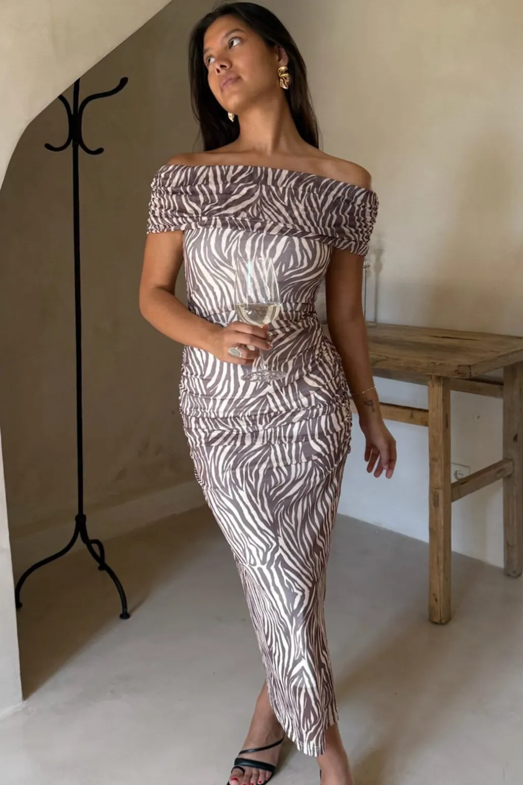 Amiraic Mesh Dress A23964