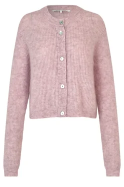 Andrea Knit Rib LS Cardigan 60126