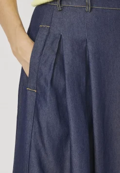 Anyacc Denim Pleat Skirt 34181