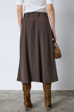 Anyacc Midi Pleat Skirt 44040