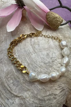 Armbånd Perle & Forgyldt