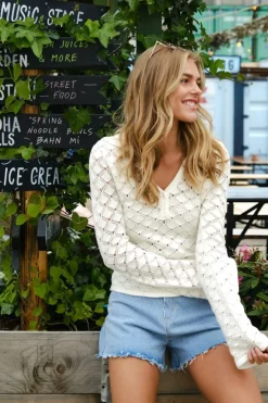 Aston Stitch Knit Blouse 164486