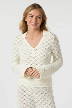 Aston Stitch Knit Blouse 164486