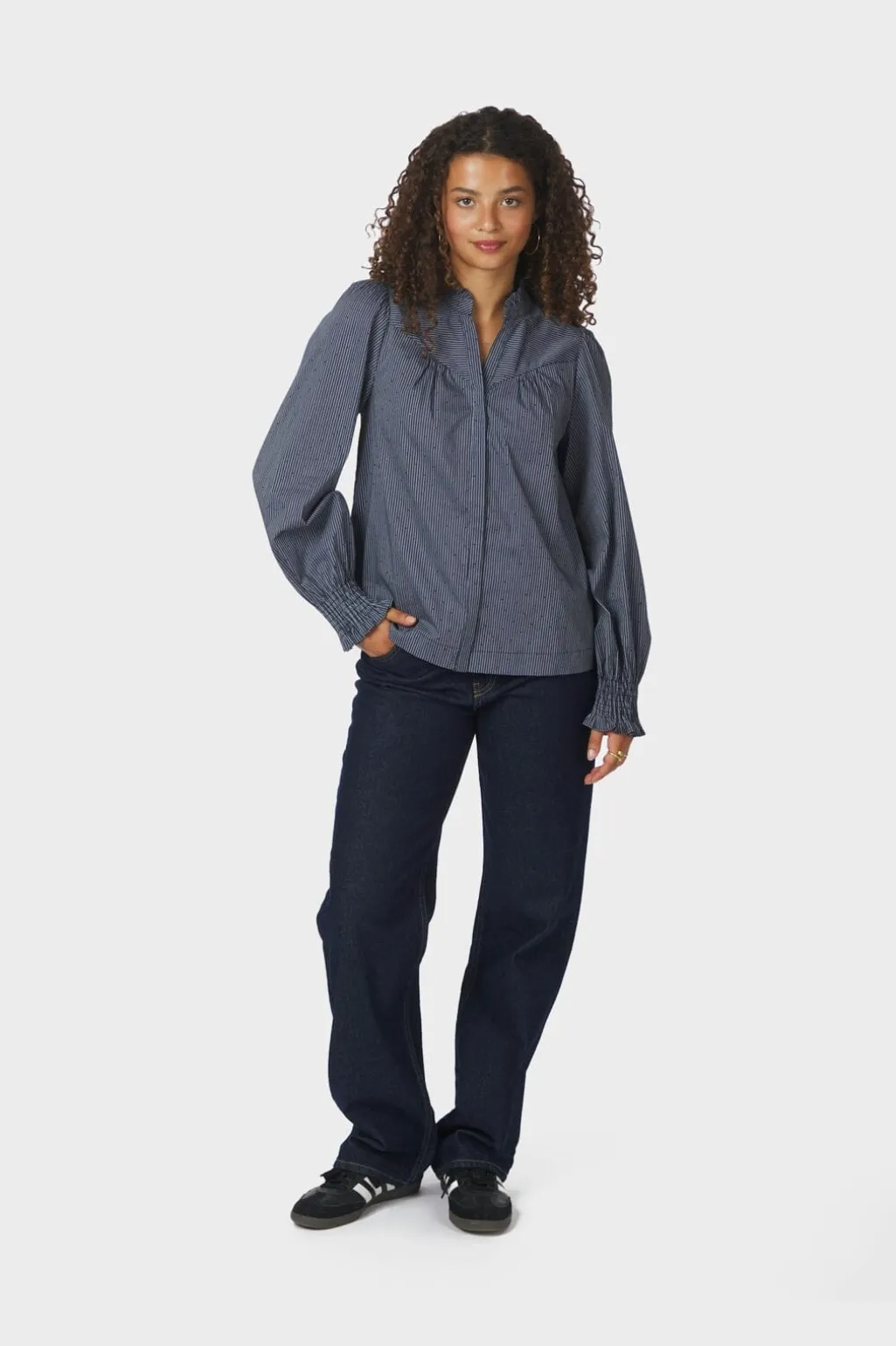 Astrida Stripe Stone Blouse 167292