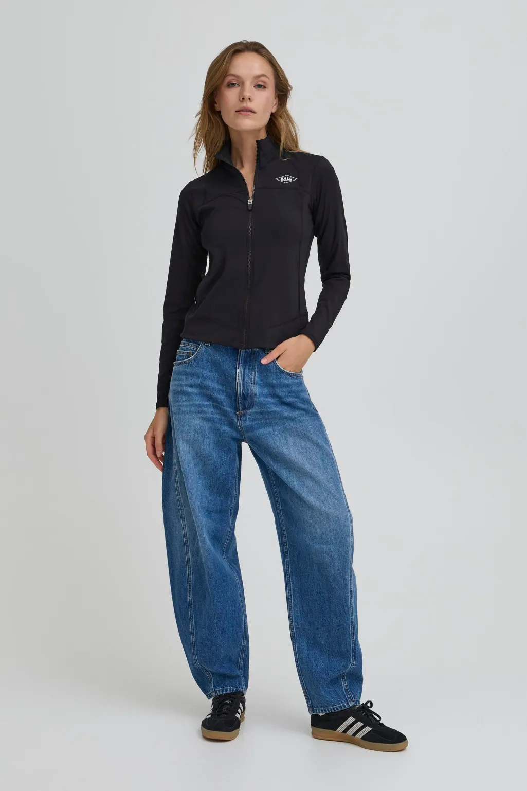 Baforma Ls Zipblouse 50405369