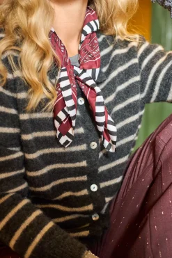 Bcdell Striped Knit Cardigan 1197