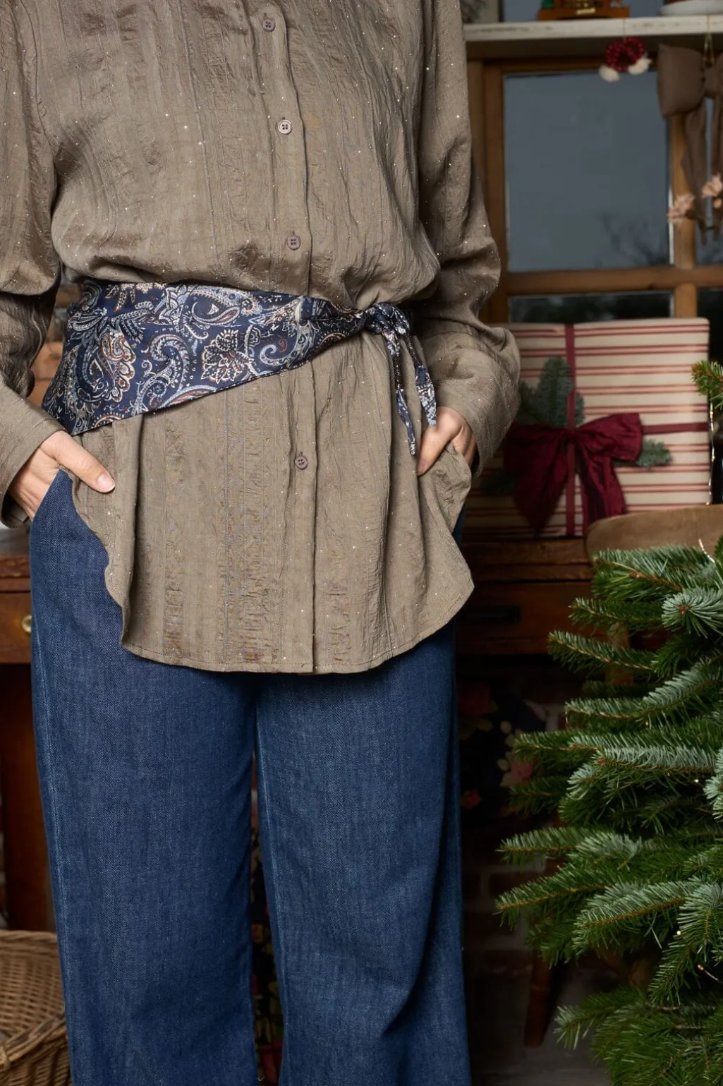 Bcfenella Mini Scarf Double Layer 3649