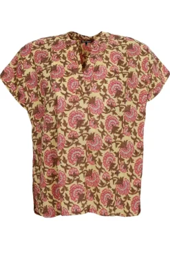 Bcflora S/S Blouse 39814