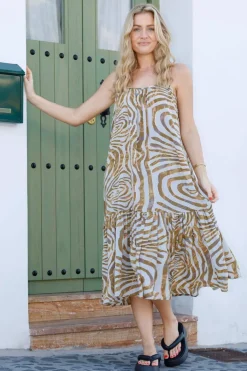 Bcluna Panel Strap Dress 39224