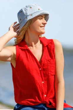 Bcmelina Sleeveless Tie Shirt 40911