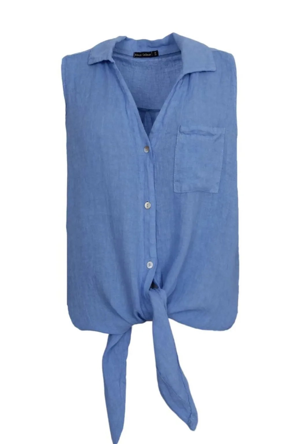 Bcmelina Sleeveless Tie Shirt 40911