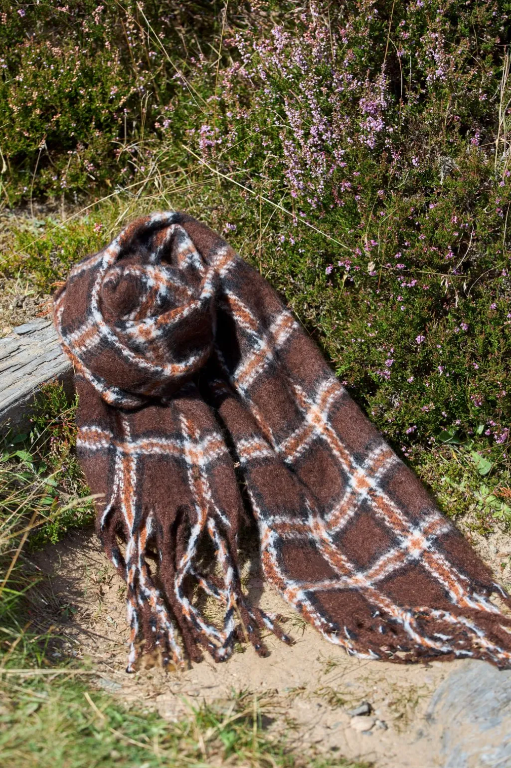 Bcpauline Chekered Winter Scarf 208411