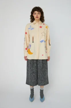 Bead Embellished Shirthc54-2336