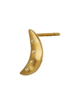 Bella Moon Earring With Four Stones