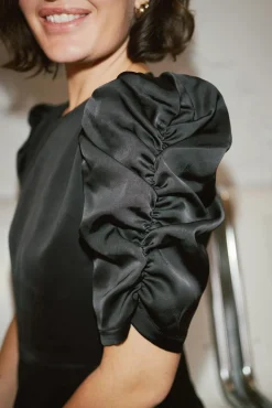 Benua Heavy Sateen Blouse 167069