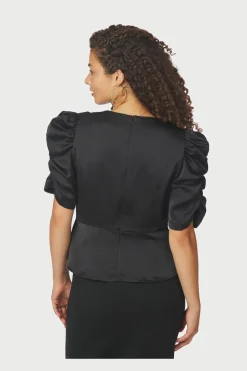 Benua Heavy Sateen Blouse 167069