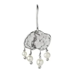 Big Goldenen Splash Earring – Elegant Pearls Silver