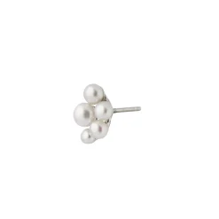 Bloom Pearl Berries Earring Silver