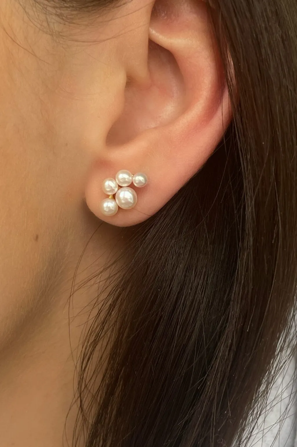 Bloom Pearl Berries Earring