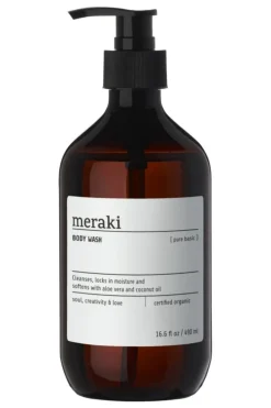 Body wash, Pure basic, Brun