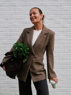 Bowie Herringbone Blazer 164866