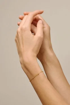 Bracelet, Beaded Chain B153G