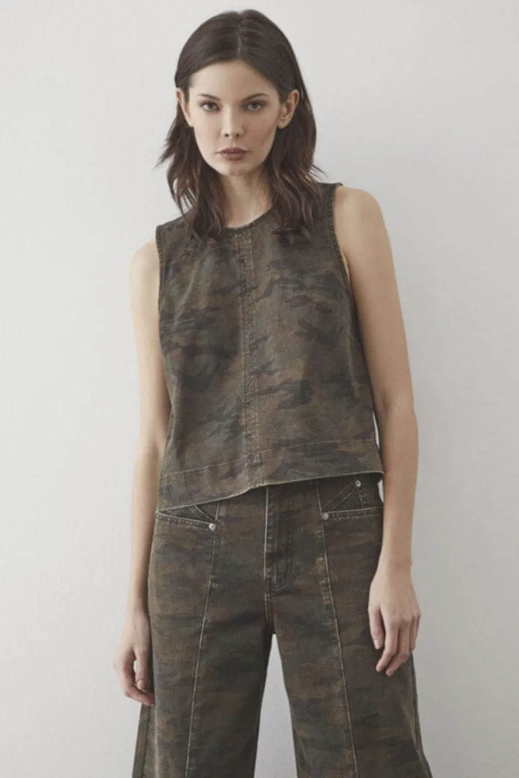 Camoucc Denim Top 35908