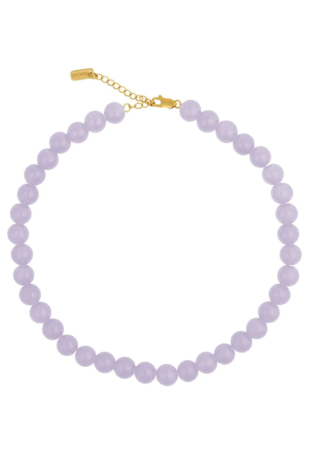 Candy Coral Lavender M Necklace VJ233-UNG-P-M