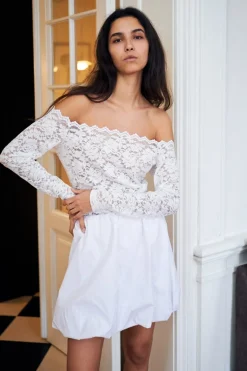 Casadi Lace Flower Blouse 162631