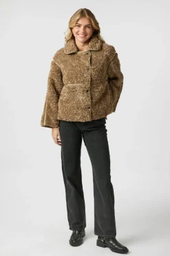 Castor Faux Fur Jacket 164862