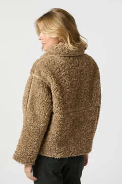 Castor Faux Fur Jacket 164862