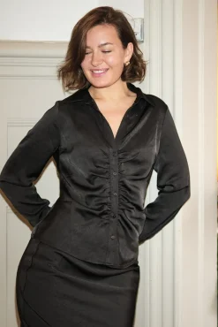 Christy Heavy Sateen Bedaz Shirt 166892