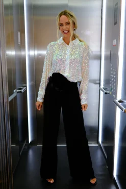 Classy Sequins Shirt