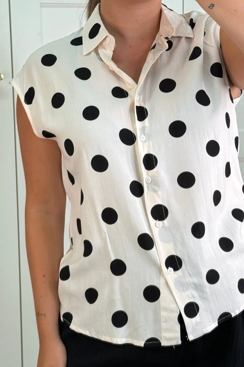 Cleo Polka Dot Blouse