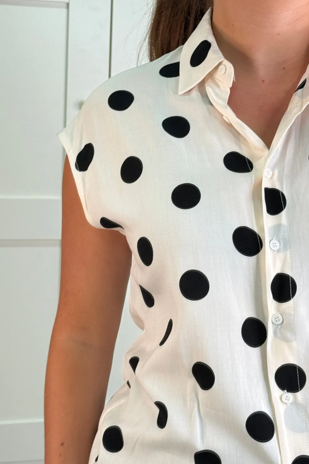 Cleo Polka Dot Blouse
