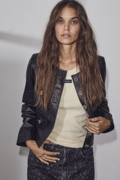 Cocktail Leather Jacket HL10008