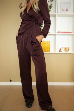 Comfy Pants Heavy Satin