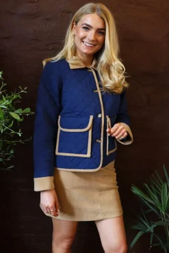 Corduroy Mini Skirt 22304