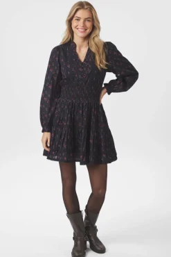 Cornell Fine Print Dress 166552