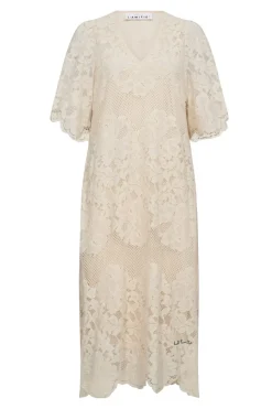 Curvey Lace Hem Dress HL10009